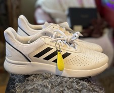 Adidas CourtSmash F36718 Men s 9.5 White Blac...
