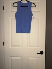 Abercrombie And Fitch A F Essentials Scoop Neck Ribbed Tank Top Large Nwt