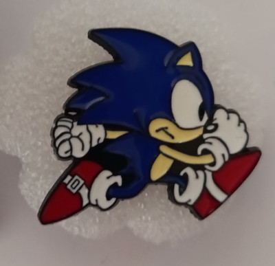 SONIC THE HEDGEHOG- ENAMEL PIN-SHIP ALL THE PINS YOU BUY FOR $4.99-VISIT STORE