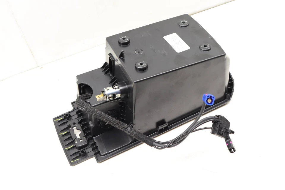 BMW X3 2011-2017 - Consola central delantera bandeja de almacenamiento / contenedor con soporte para teléfono Foto 3 de 4