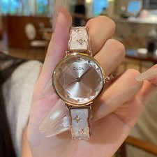 Women Square Quartz Watch 3 Colors Wine Red P...
