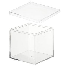 3.15" x 3.15" x 3.15" Acrylic Box with Lid Clear Acrylic Display Boxes