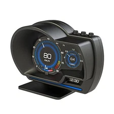  Car HUD Head Up Display AP-6, OBD+GPS Smart Gauge, High Definition 