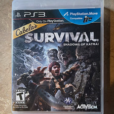 Cabela's Survival: Shadows of Katmai PS3 NTSC-U/C T Action Survival Manual