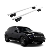 DachträGer GrundtäGer FüR Mercedes Glc X254 2022-2026 75Kg Metall Silber 2 Tlg