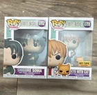 Funko Pop! Animation Fruits Basket Shigure Soma #882 & Kyo w/ Cat #888 HT Excl
