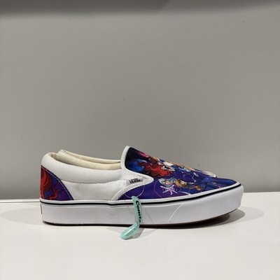 New Sailor Moon x Vans Comfycush Slip-On Pretty Guardians Mens Size 9 Women 10.5