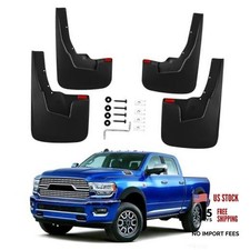 Mud Flaps Splash Guards Compatible with 2019-2026 Ram With Fender Flares