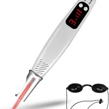 2025 1pc Red Light Beauty Machine Tattoo Removal Pen With LED Screen Skin Care