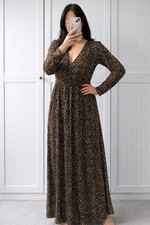 JDY Leopard Print Maxi Dress – New with Tags RRP $49 - UK Size 14-16