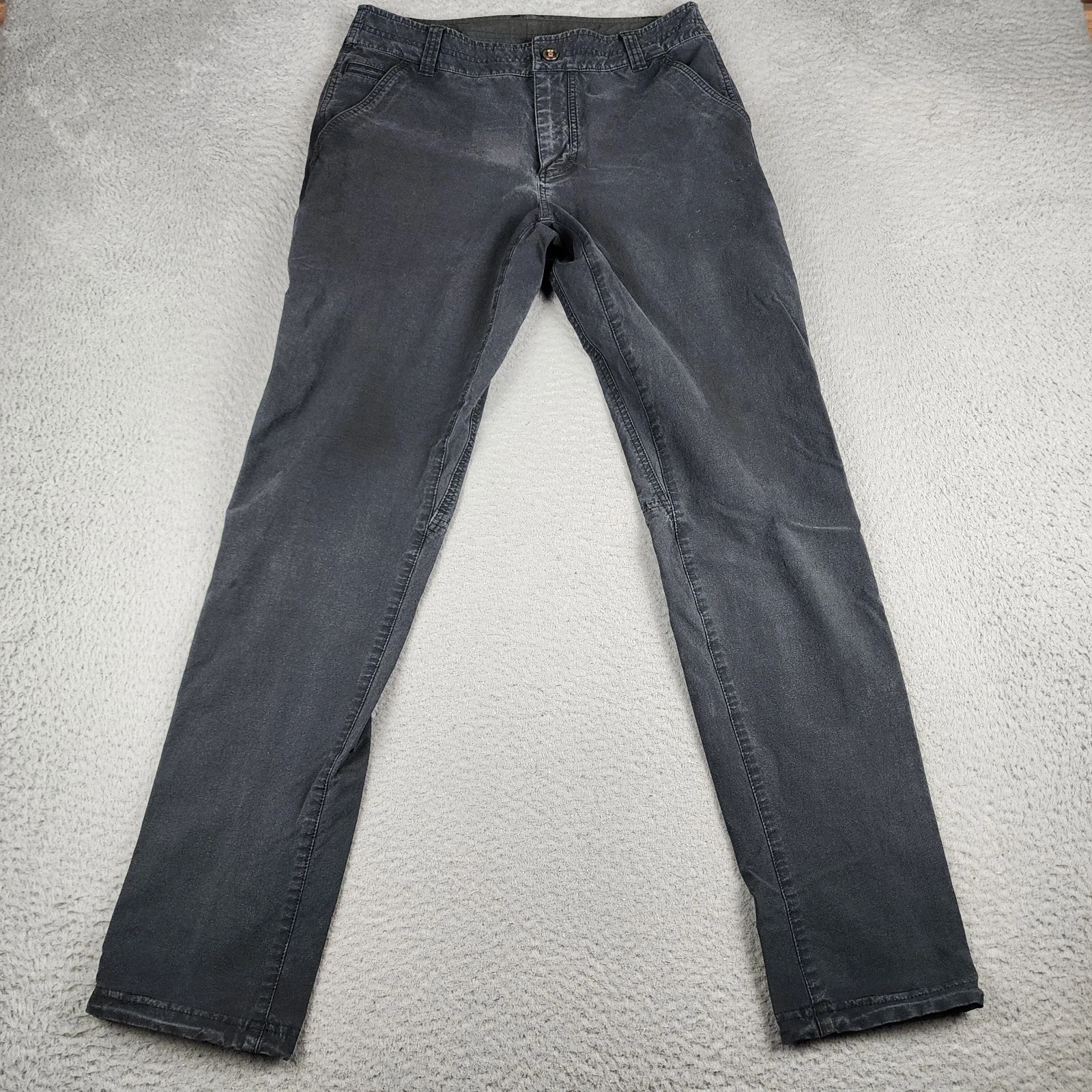 Kuhl Pants Mens 31x34 Gray Resistor Chino Hiking Outdoors Trail Fishing