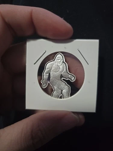 5g gram  .999 Fine Silver Bigfoot Sasquatch Pan Silver Company