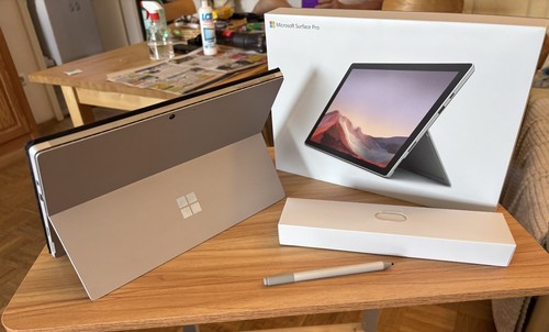 Microsoft Surface Pro 7 Core i7 - 16 GB RAM 256 GB SSD + Tastatur & Stylus- Pen - Bild 3 von 4