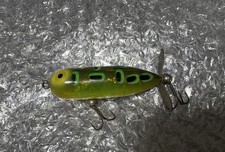 Heddon Baby Torpedo DLF Rare Color Topwater Lure Vintage Fishing Bait