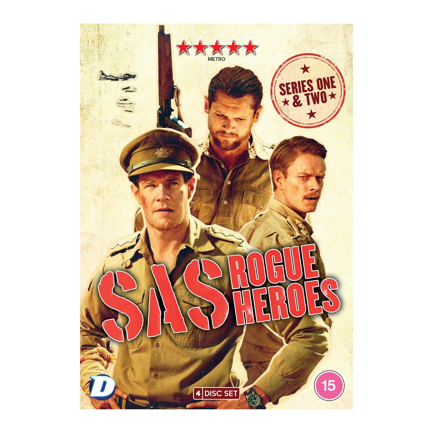 SAS Rogue Heroes: Series 1-2 [15] DVD Box Set - Image 2