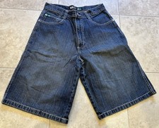 South Pole Denim Shorts Boys Size 18 Skater Baggy Y2K