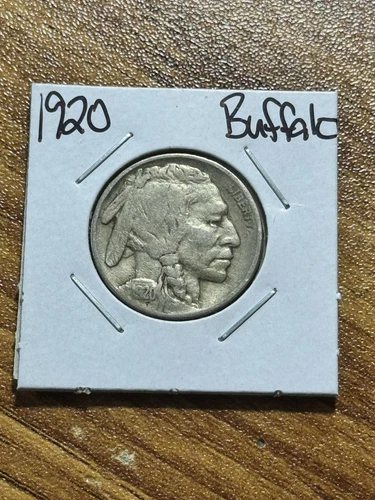 1920 P Buffalo Nickel Nice VF Very Fine Better Date Coin (Raw14260)