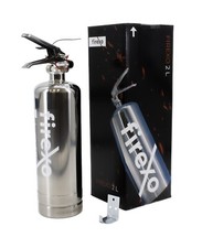 UNIVERSAL Fire Extinguisher - Firexo Stainless Steel 2L ALL FIRES