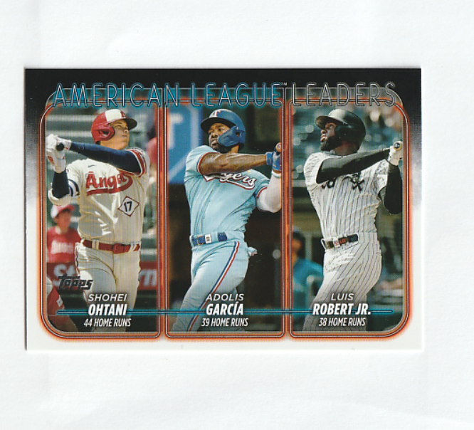 Topps 2024 Series 1 - 2023 American League Home Runs Leaders #179