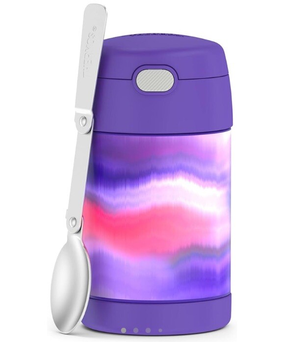New Purple Pink Thermos 16 oz Kids’ Funtainer Stainless Steel, Hot, Cold, School