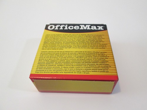 OfficeMax 3.5" IBM Formatted Floppy Diskettes 1.44MB 10 Diskettes New - Afbeelding 4 van 4