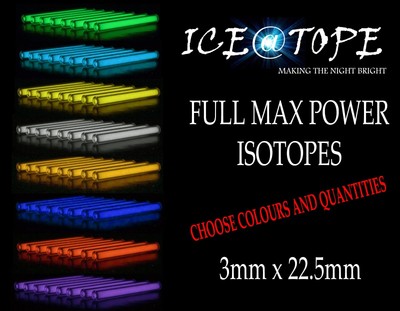 3mm x 22.5mm Isotopes