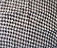 Houndstooth Cotton Fabric Brown on a White Background 5 Yard Piece X WOF