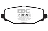 Ebc Brakes DP61889 Greenstuff 6000 Serie BremsbeläGe Lkw/Suv Scheibenbremse