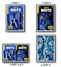 Custom Jack White Austin TX Show Poster ACL Live At The Moody On May 4