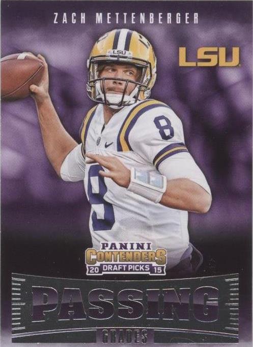2015 Panini Contenders Draft Picks Zach Mettenberger #23 - 1 of 2