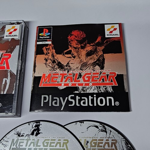 Metal Gear Solid for Sony PlayStation 1 PS1 Complete With Silent Hill Demo VGC - Afbeelding 5 van 11