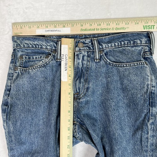 Abercrombie Fitch Jeans Mens 28x30 Rustin Athletic Skinny Fit Blue Stretch Denim - Picture 8 of 11