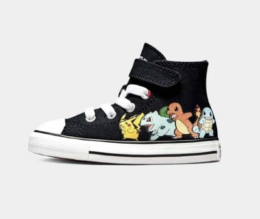 Pokemon Converse Infant Toddler Chuck Taylor All Star High Top eBay