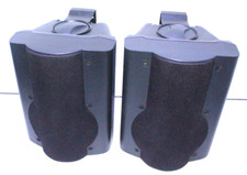 Owi Owip5278p-b Black 2-way Patio Series Speaker Pair 80 Watts Max/40 Watts Rms