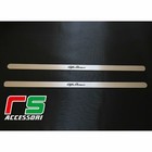 alfa romeo 147 GT heel counter threshold under door ladder stainless steel tuning