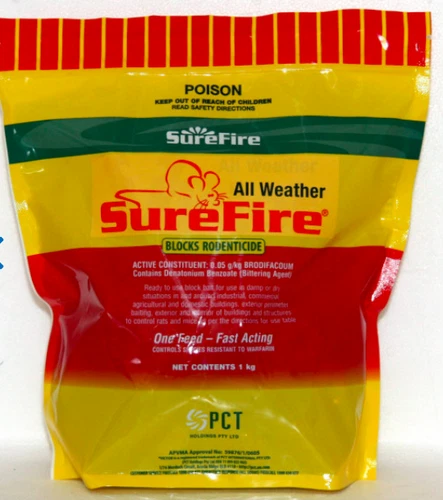 SureFire  blocks for rat poision All Weather  1Kg - Picture 1 of 8