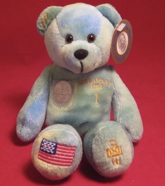 Teddy Bear - #1 Delaware State Quarter Collectible Brand New With Free Shipping | eBay
