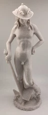 DONATELLO RENAISSANCE SCULPTURE DAVID 9.8 INCH/250 MM, MUSEUM REPRODUCTION