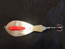 TJ BUNKER SPOON, STRIPED BASS SPOON, BLUEFISH SPOON, TROLLING SPOON - CHROME