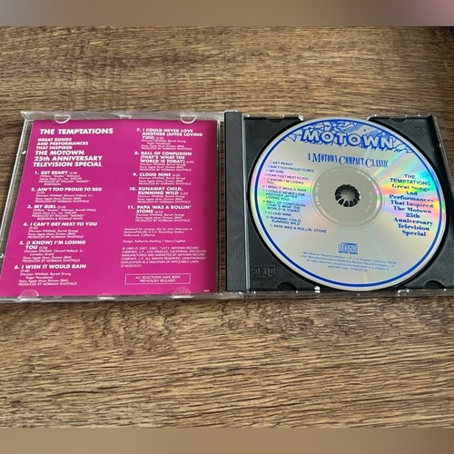 The Temptations | A Motown Compact Classic | Vintage Music CD - Imagen 2 de 3