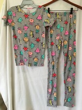 New Carter's Girls Pineapple Fruits Pajama Set Snug fit Short Sleeve Pants Upick