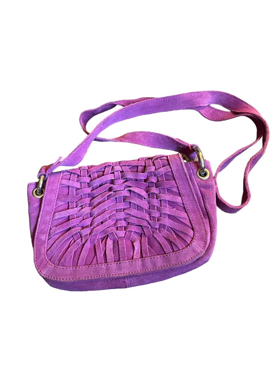 Buy Metro Women Purple Synthetic Handbag Online