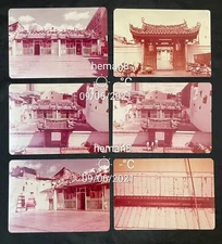 1976 Singapore temple Wak Hai Cheng Bio photo x 6 by Ngee Ann Kongsi  粤海清庙