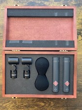 Neumann KM184 MT Stereo Set in Matte Black Sm...