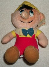 Vintage Walt Disney Animated Film Classic Pinocchio Plush