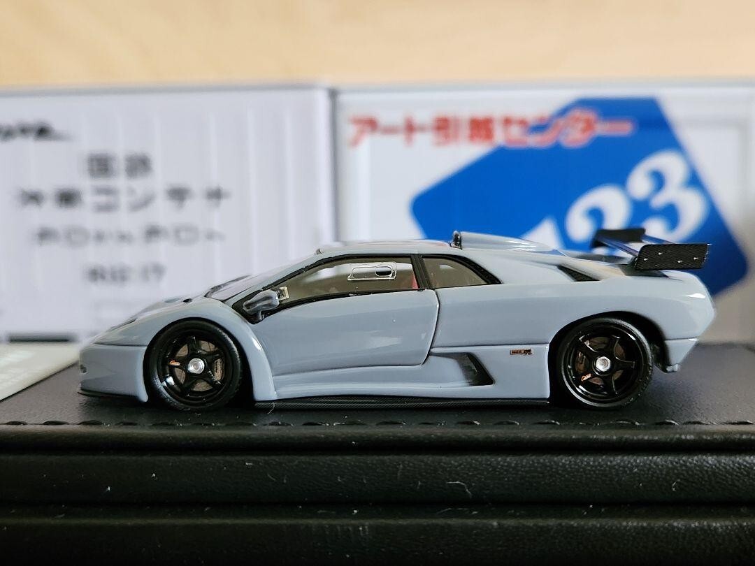 The Laboratory 1/64 Lamborghini Diablo Gtr Grey from japan