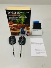 Wireless Meat Thermometer Oven Smoker BBQ Grill Remote Digital Food 2 Probes BT