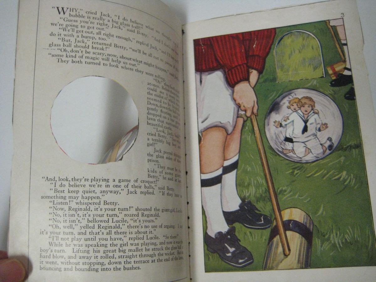 Vintage The Adventures of JACK AND BETTY Booklet Clara George