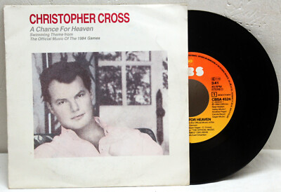 7'' Vinyl - CHRISTOPHER CROSS - A Chance For Heaven