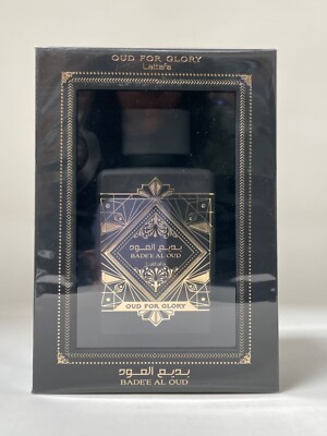 Lattafa Bade'e Al Oud for Glory for Unisex Eau de Parfum Spray 3.4 oz NEW IN BOX